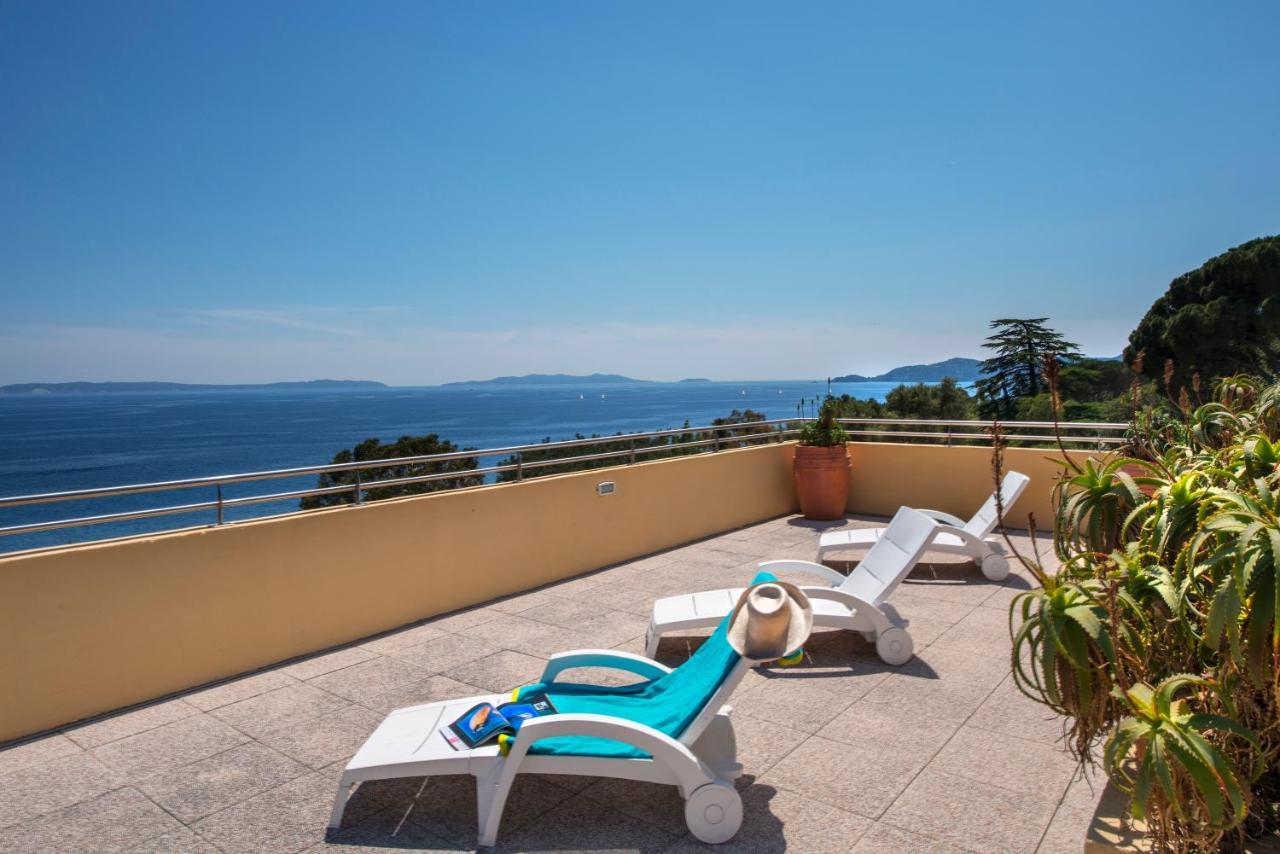 Hotel-Club Du Domaine D'Aiguebelle, Ussim Vacances Le Lavandou Eksteriør billede